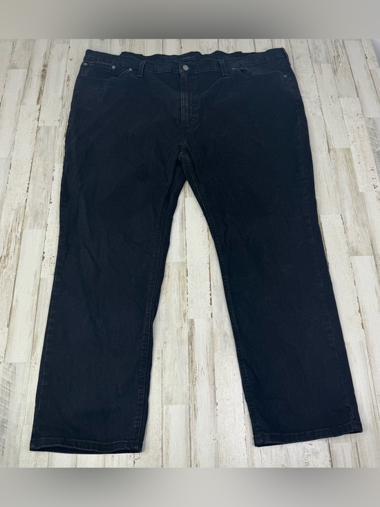 Levi's Other - Levis 541 Jeans Mens 50x29 Black Relaxed Fit Straight Leg Denim Classic